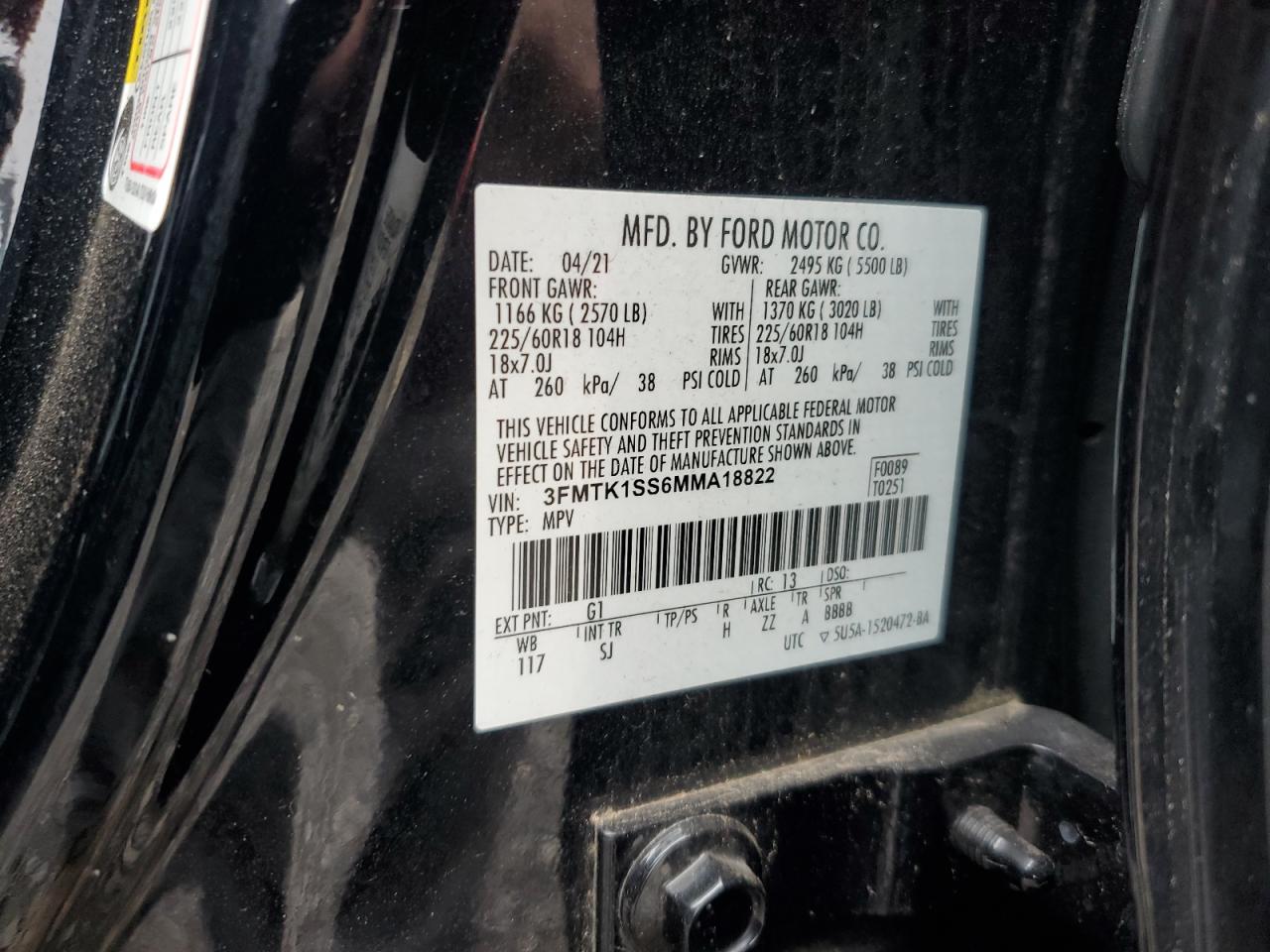2021 FORD MUSTANG MACH-E SELECT photo 25
