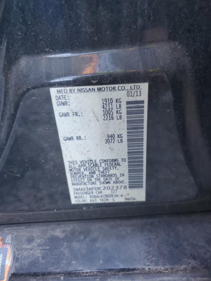 2013 NISSAN ALTIMA 2.5 photo 10