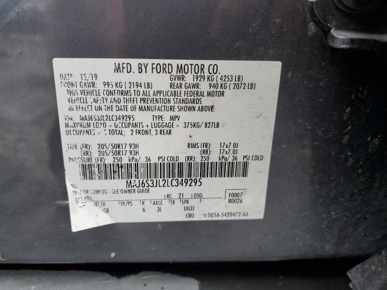 2020 FORD ECOSPORT SES photo 25