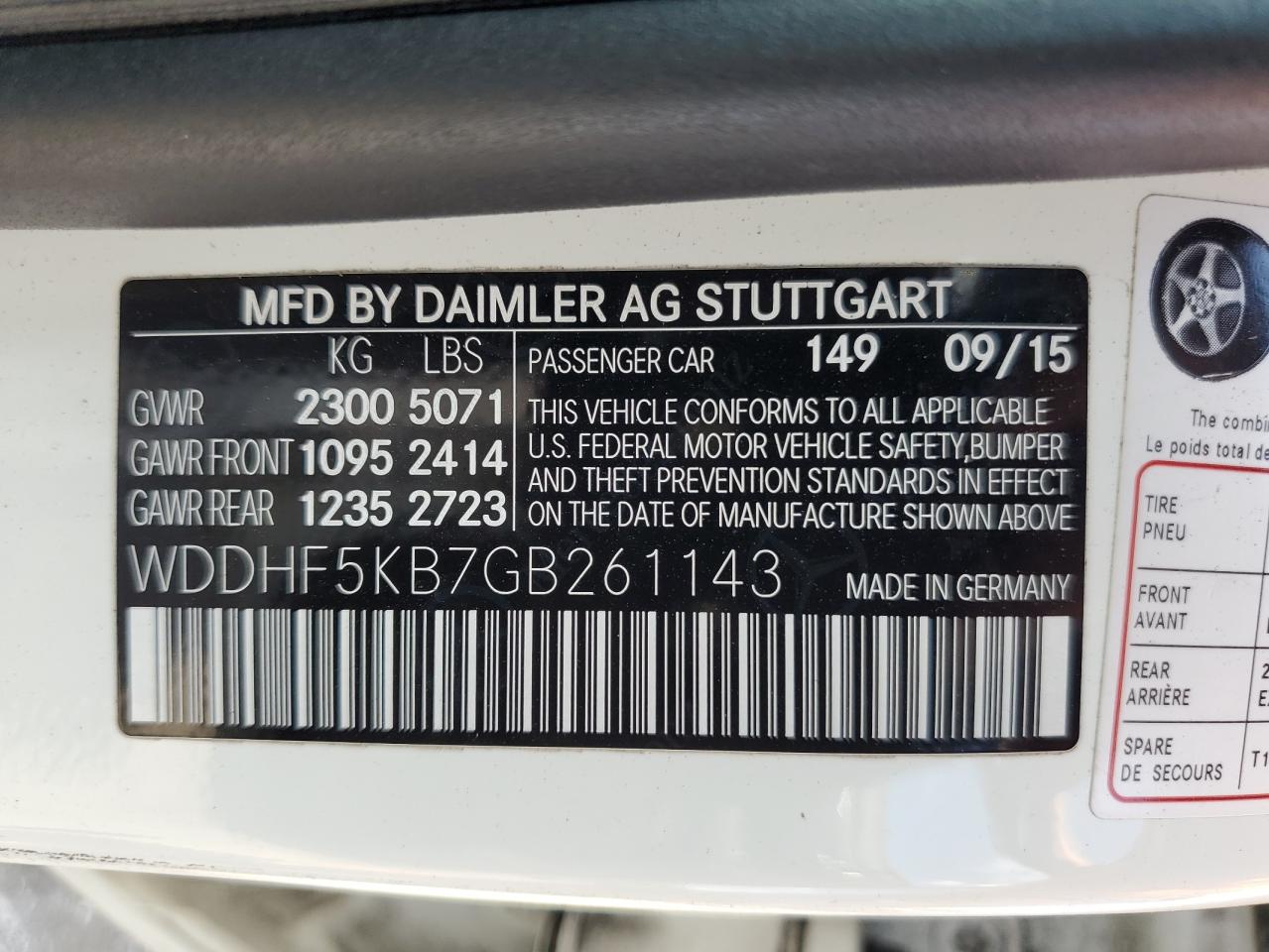 2016 MERCEDES-BENZ E 350 photo 45