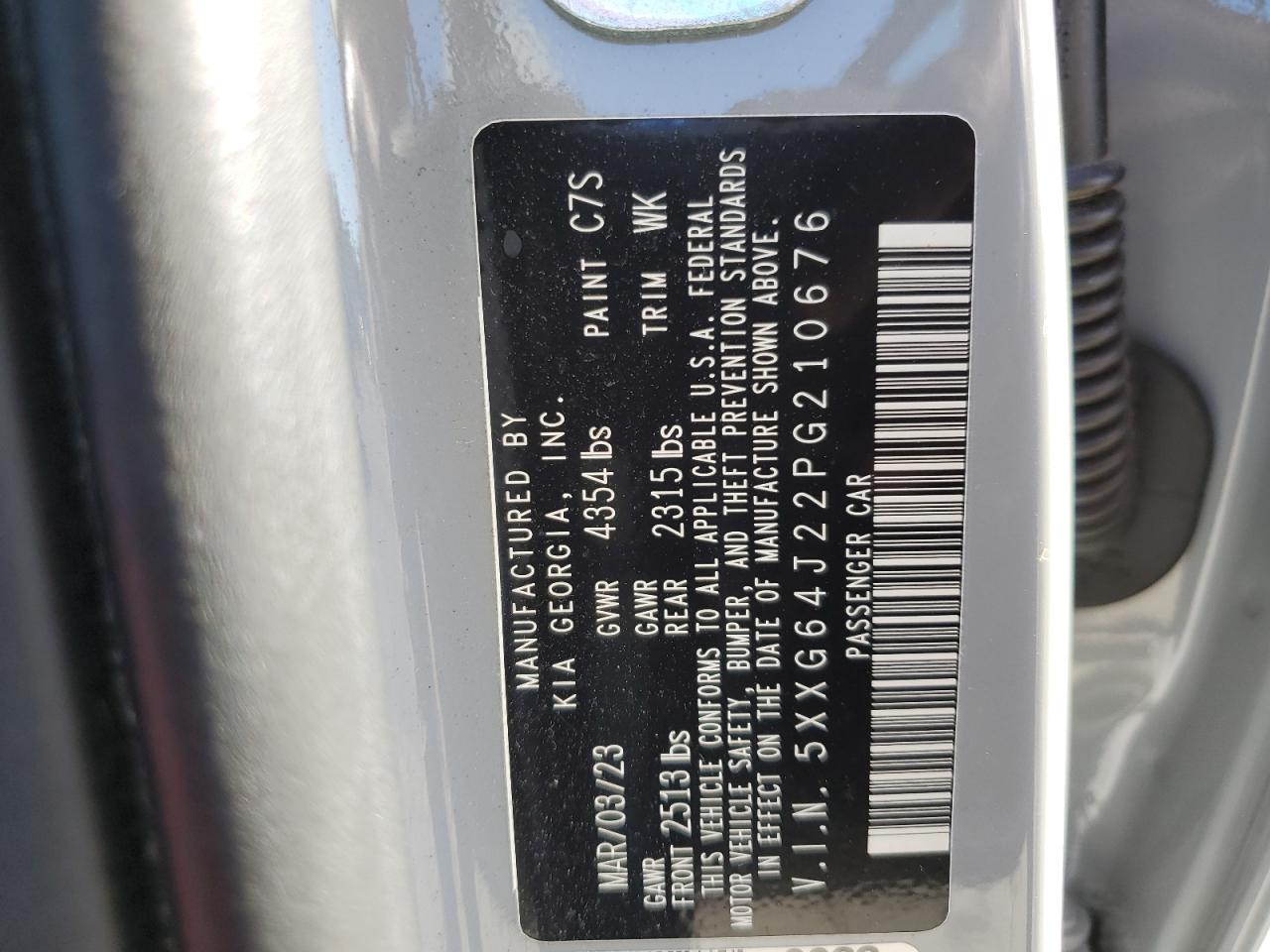 2023 KIA K5 GT LINE photo 34