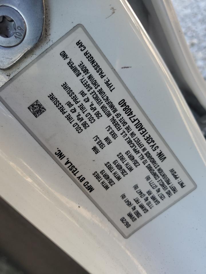 2020 TESLA MODEL 3 photo 34