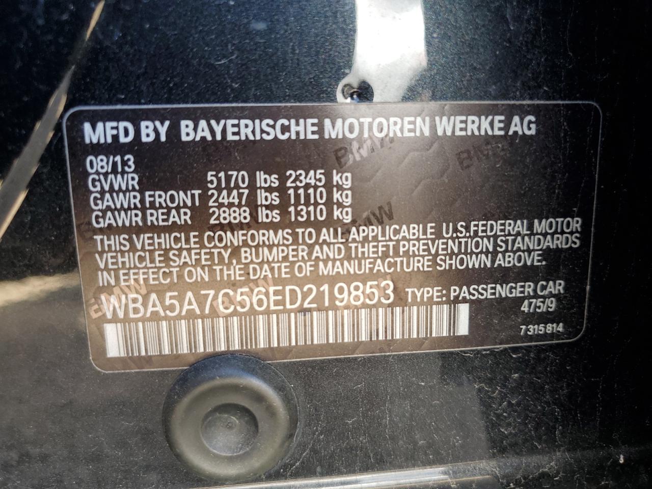 2014 BMW 528 XI photo 23