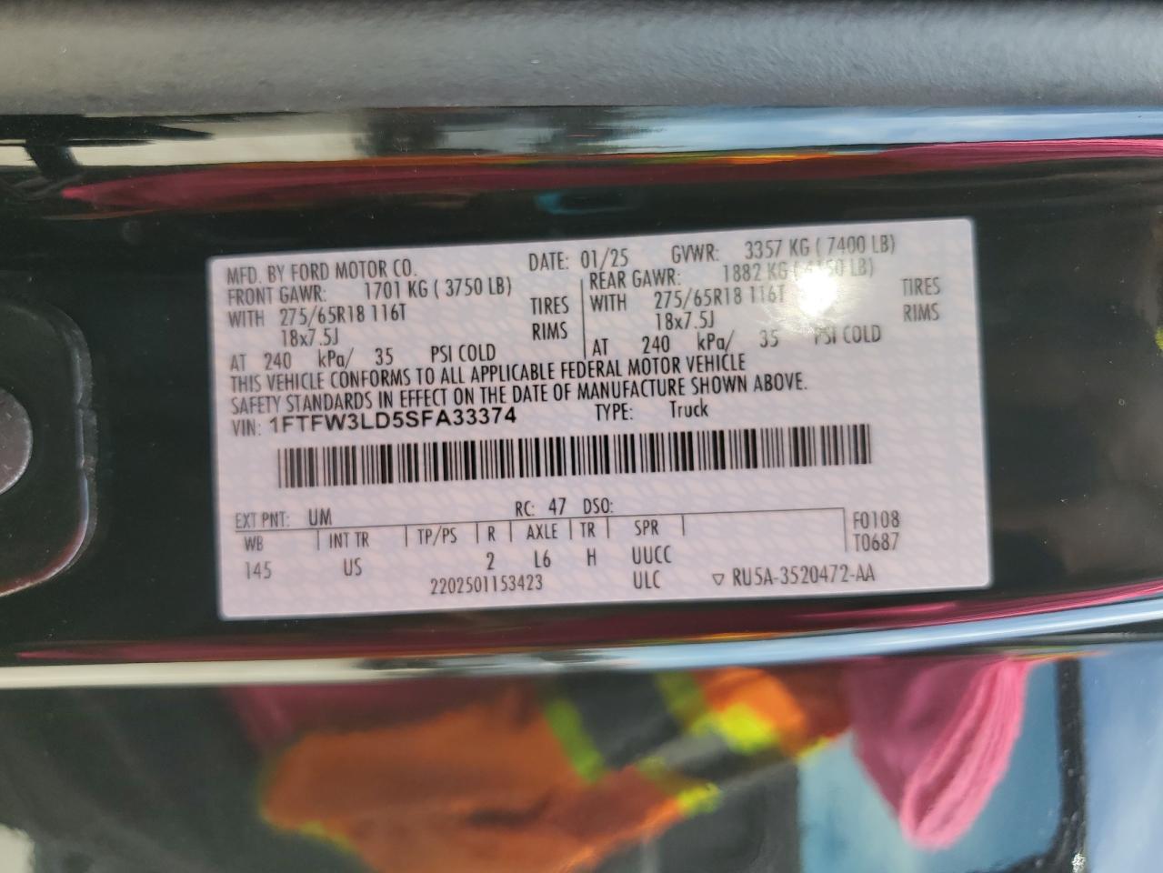 2025 FORD F150 XLT photo 13