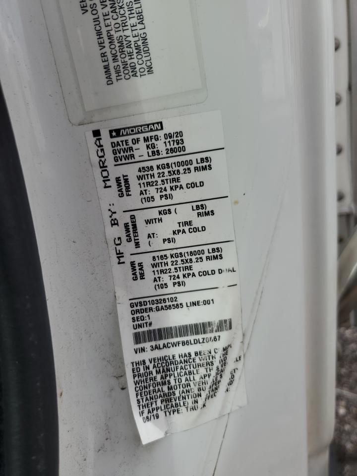 2020 FREIGHTLINER M2 106 MEDIUM DUTY photo 13