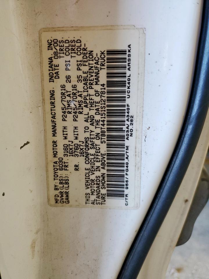 2001 TOYOTA TUNDRA photo 23