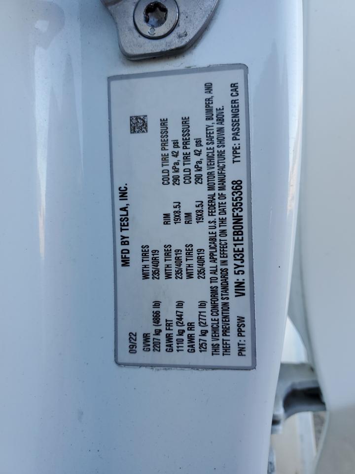 2022 TESLA MODEL 3 photo 23
