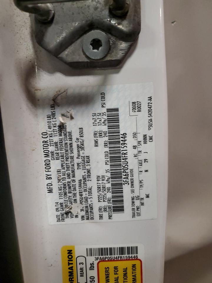 2015 FORD FUSION TITANIUM PHEV photo 34