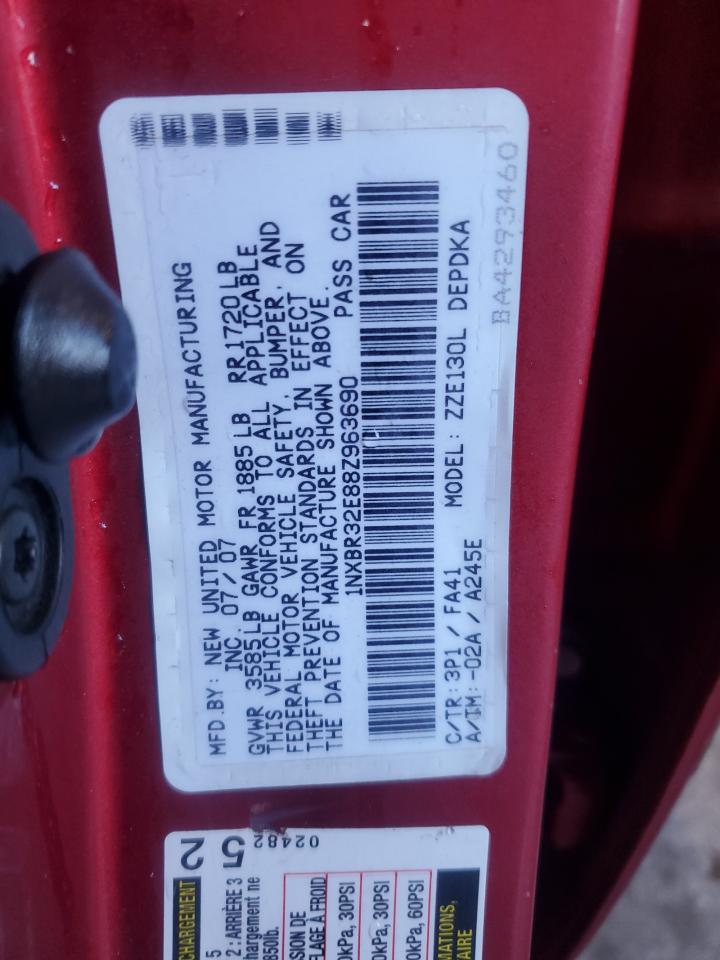 2008 TOYOTA COROLLA CE photo 34