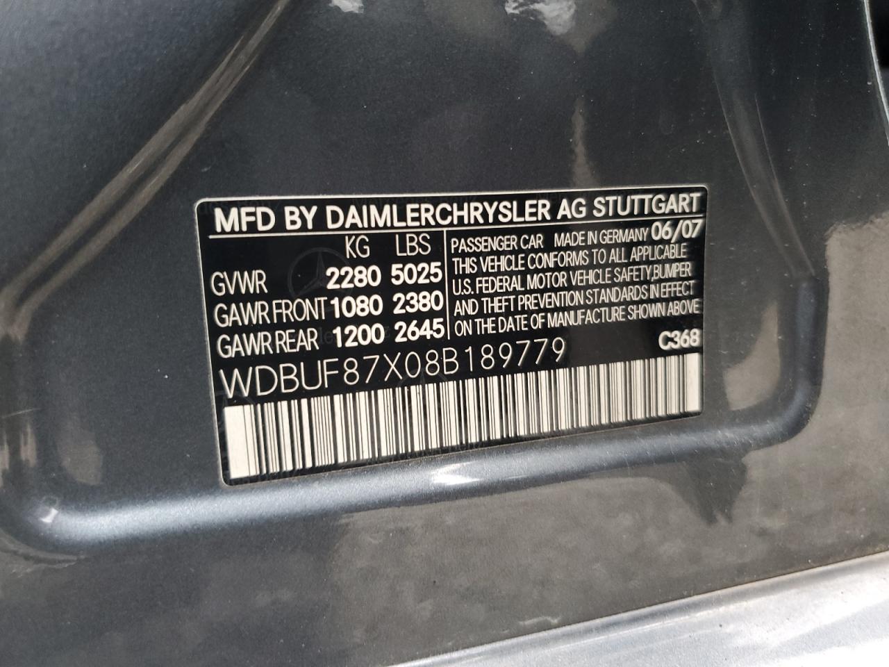 2008 MERCEDES-BENZ E 350 4MATIC photo 12