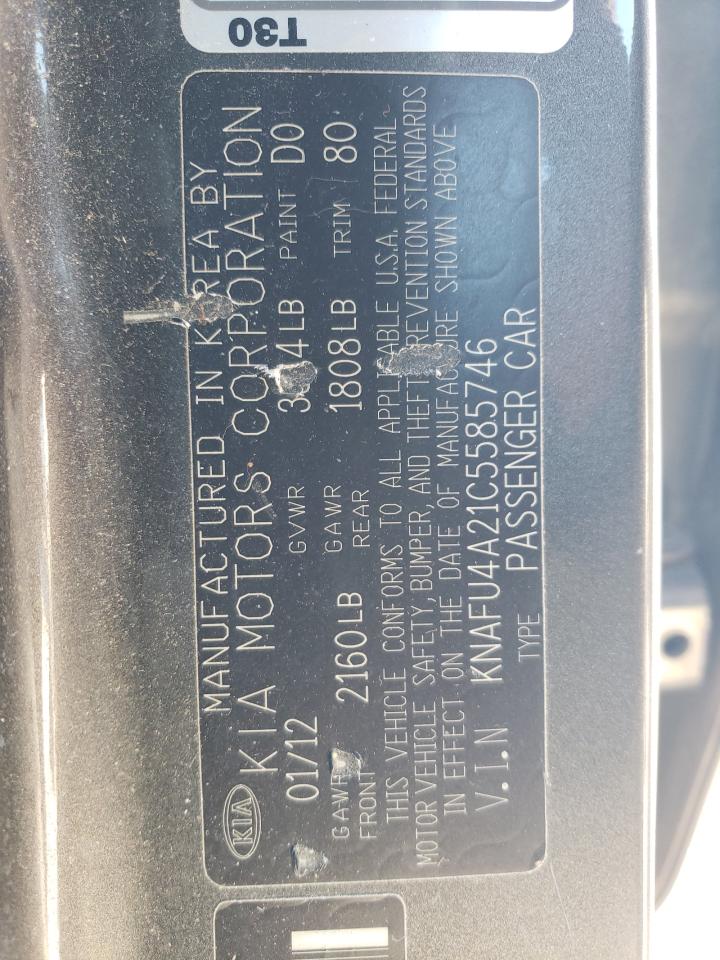 2012 KIA FORTE EX photo 37