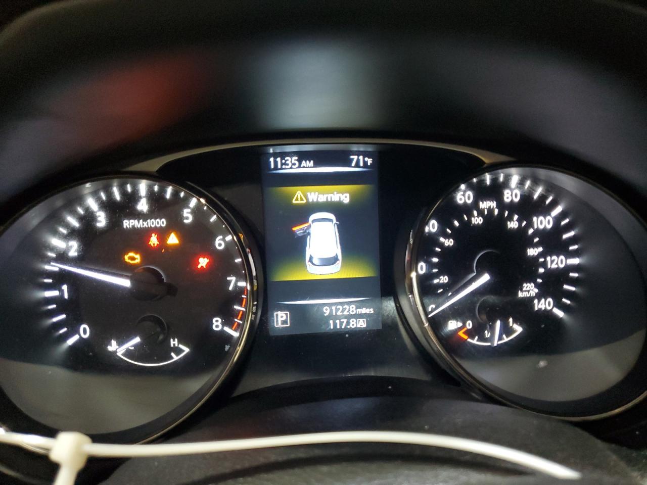 2016 NISSAN ROGUE SV photo 9