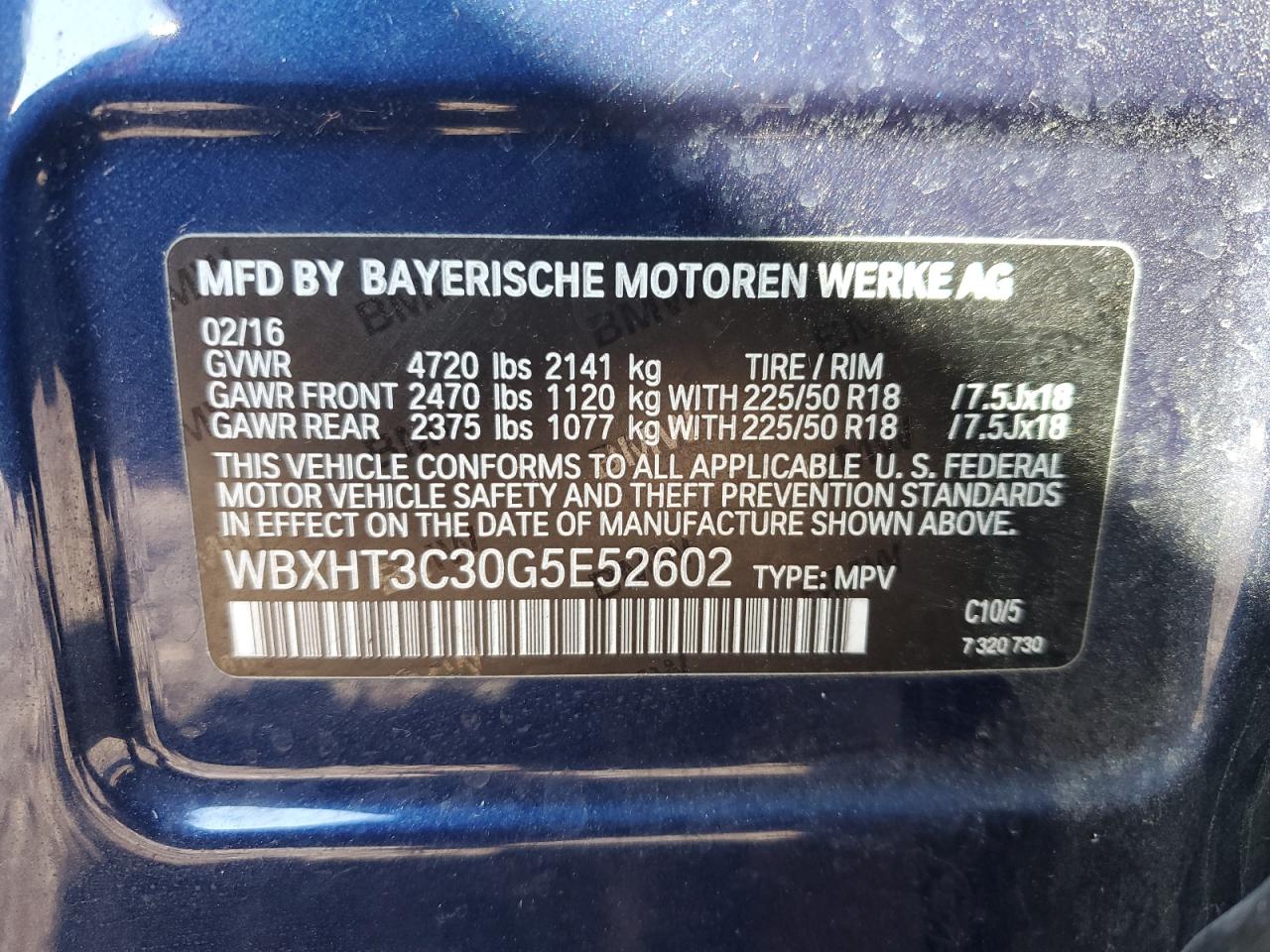 2016 BMW X1 XDRIVE28I photo 13