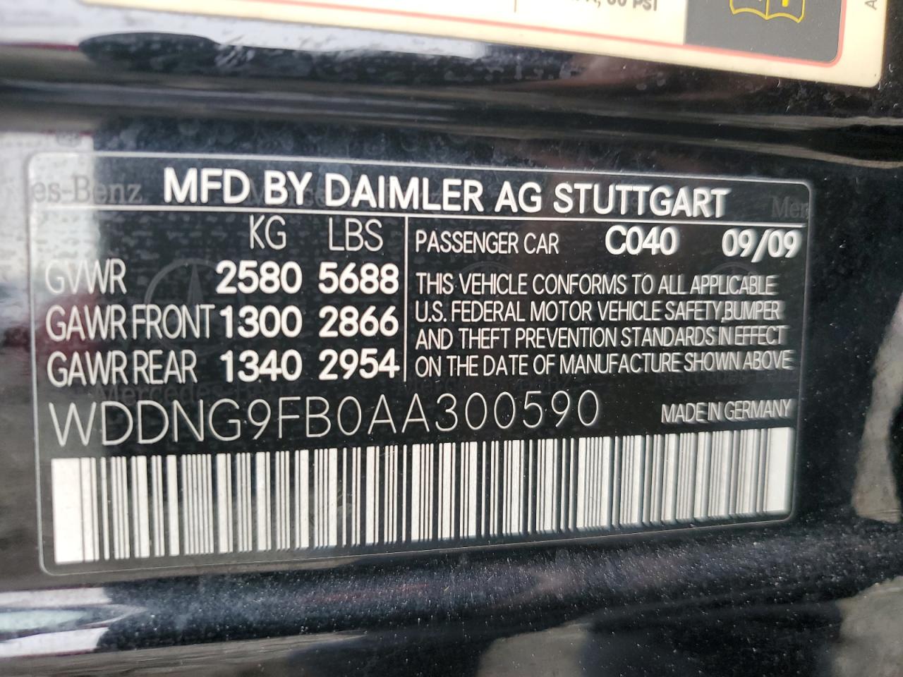 2010 MERCEDES-BENZ S 400 photo 25