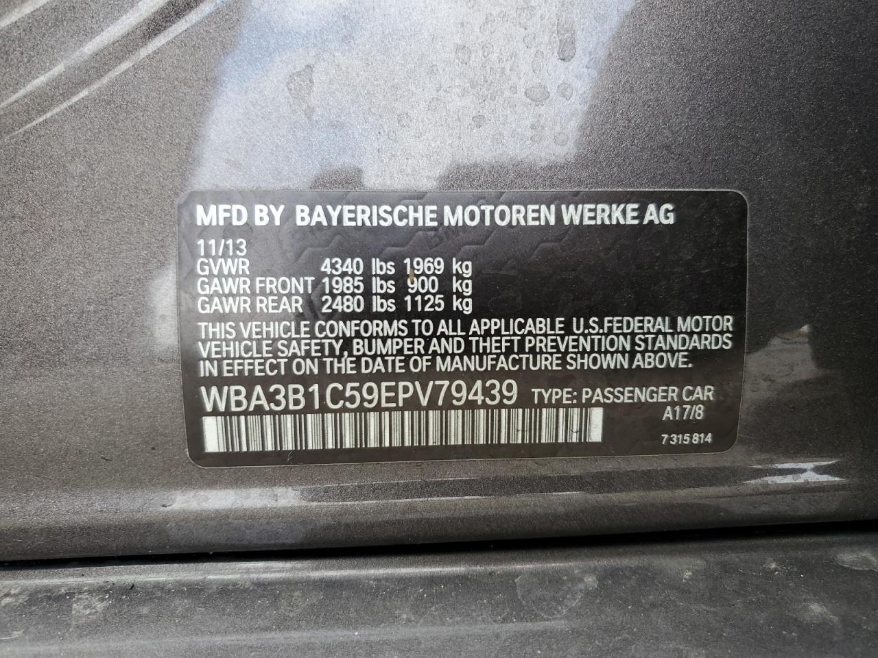 2014 BMW 320 photo 12