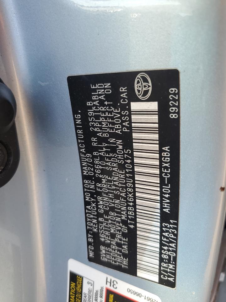 2009 TOYOTA CAMRY HYBRID photo 34