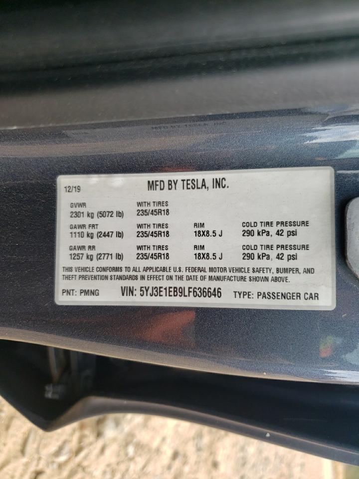 2020 TESLA MODEL 3 photo 25