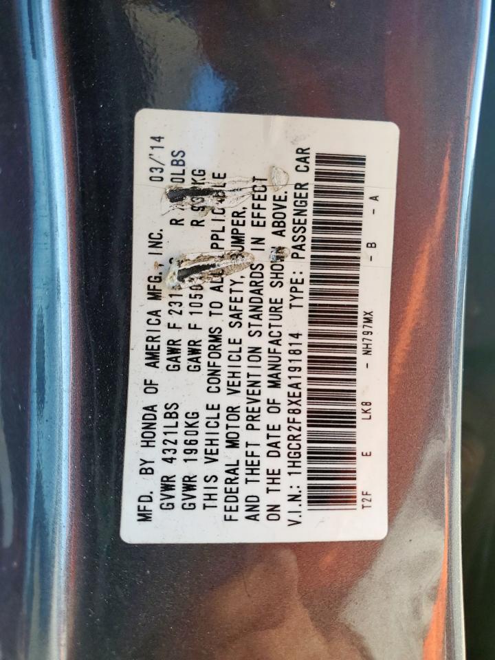 2014 HONDA ACCORD EXL photo 23