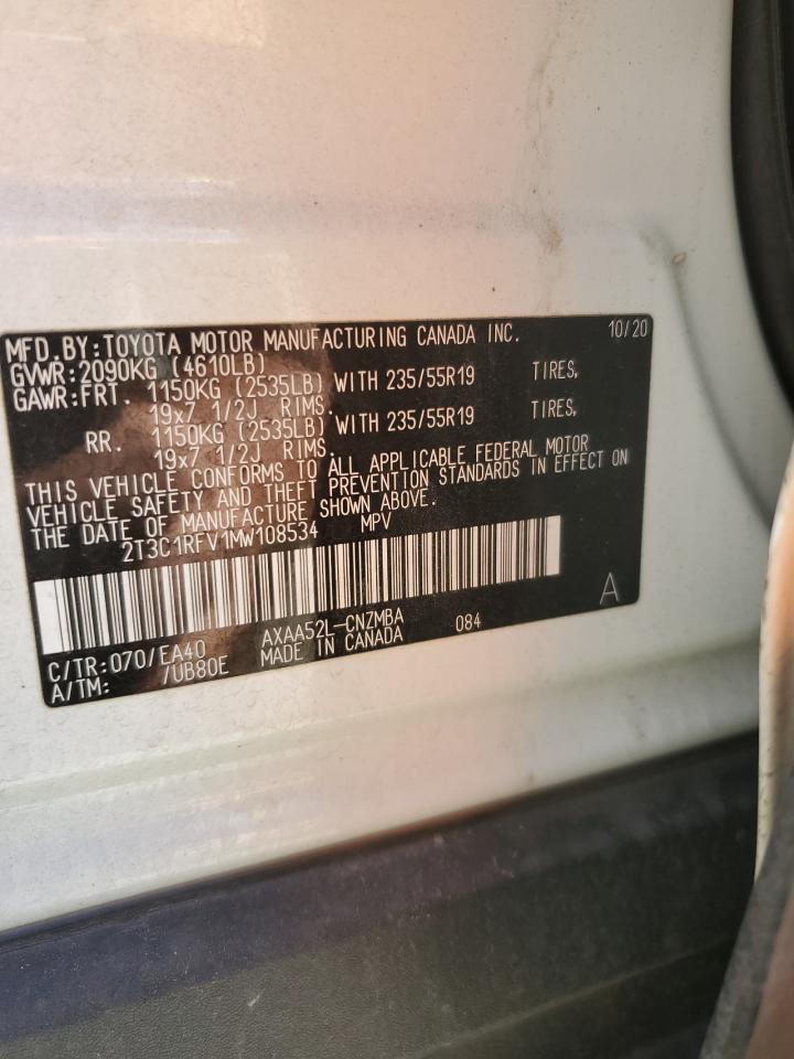 2021 TOYOTA RAV4 XLE PREMIUM photo 13