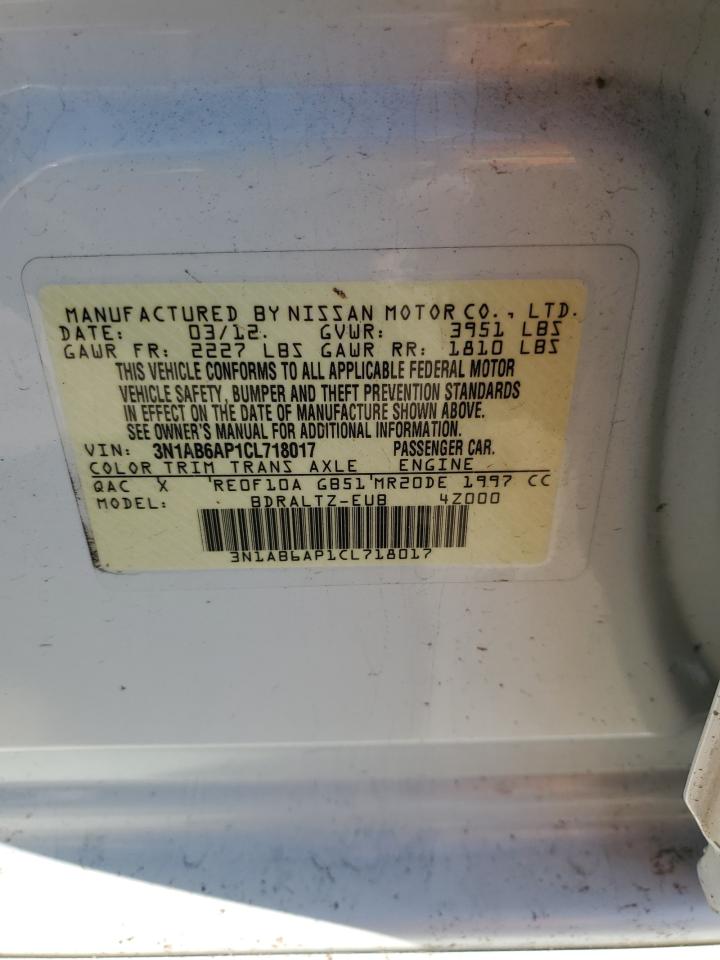 2012 NISSAN SENTRA photo 37