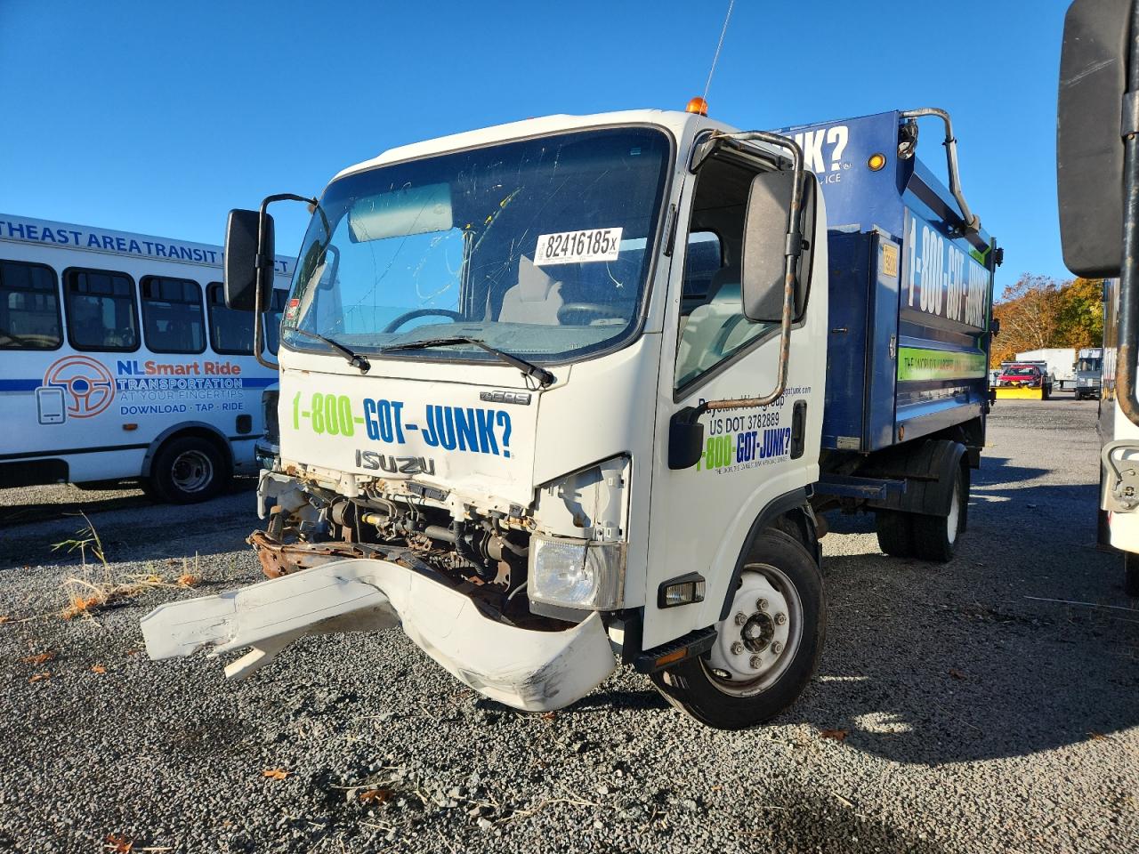 2017 ISUZU NPR REFUSE TRUCK photo 3