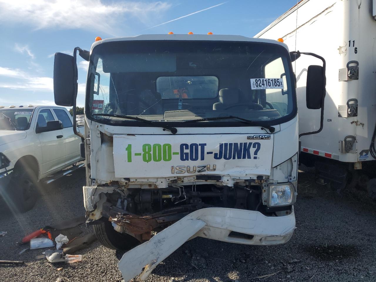 2017 ISUZU NPR REFUSE TRUCK photo 9
