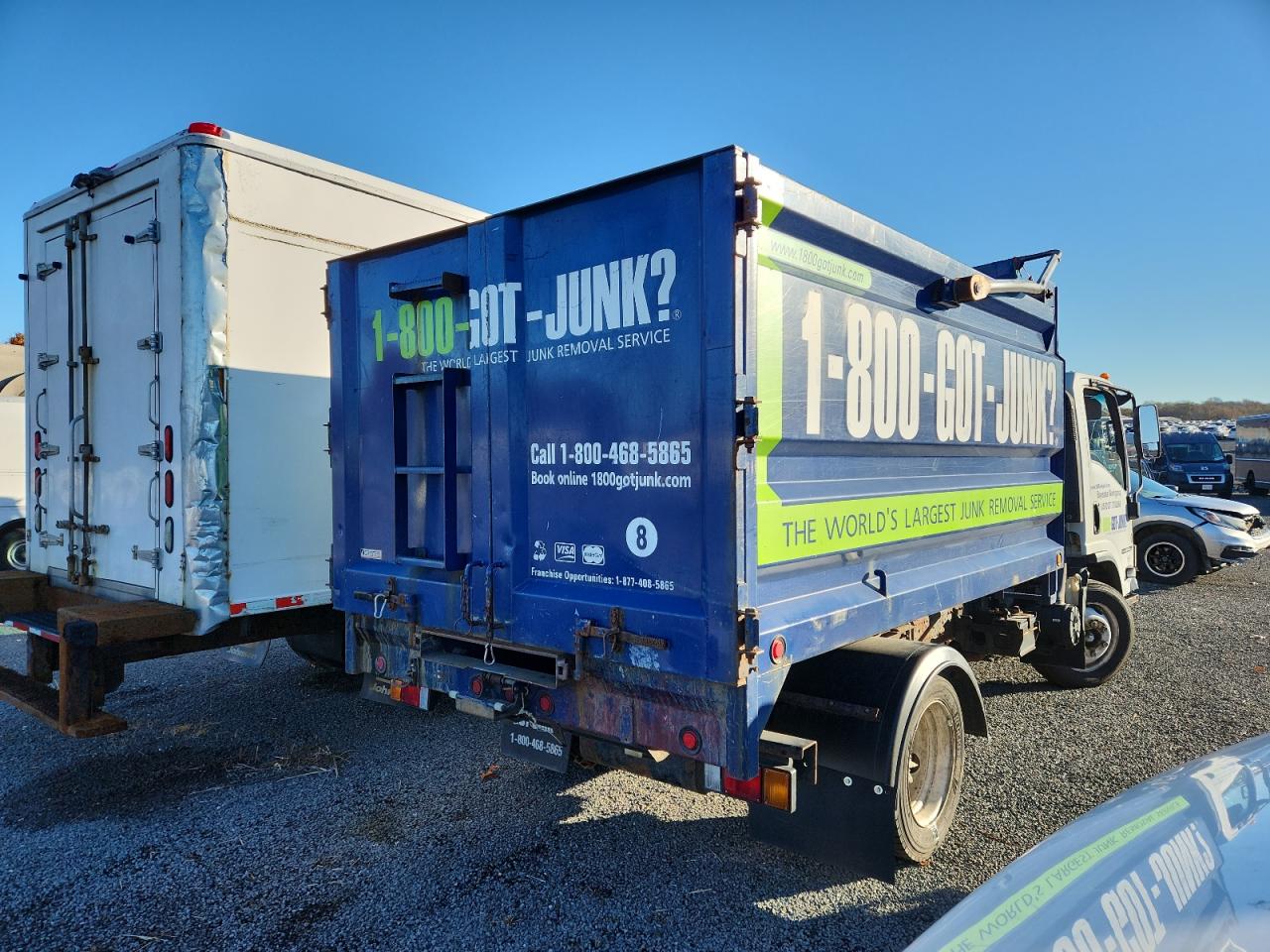 2017 ISUZU NPR REFUSE TRUCK photo 7