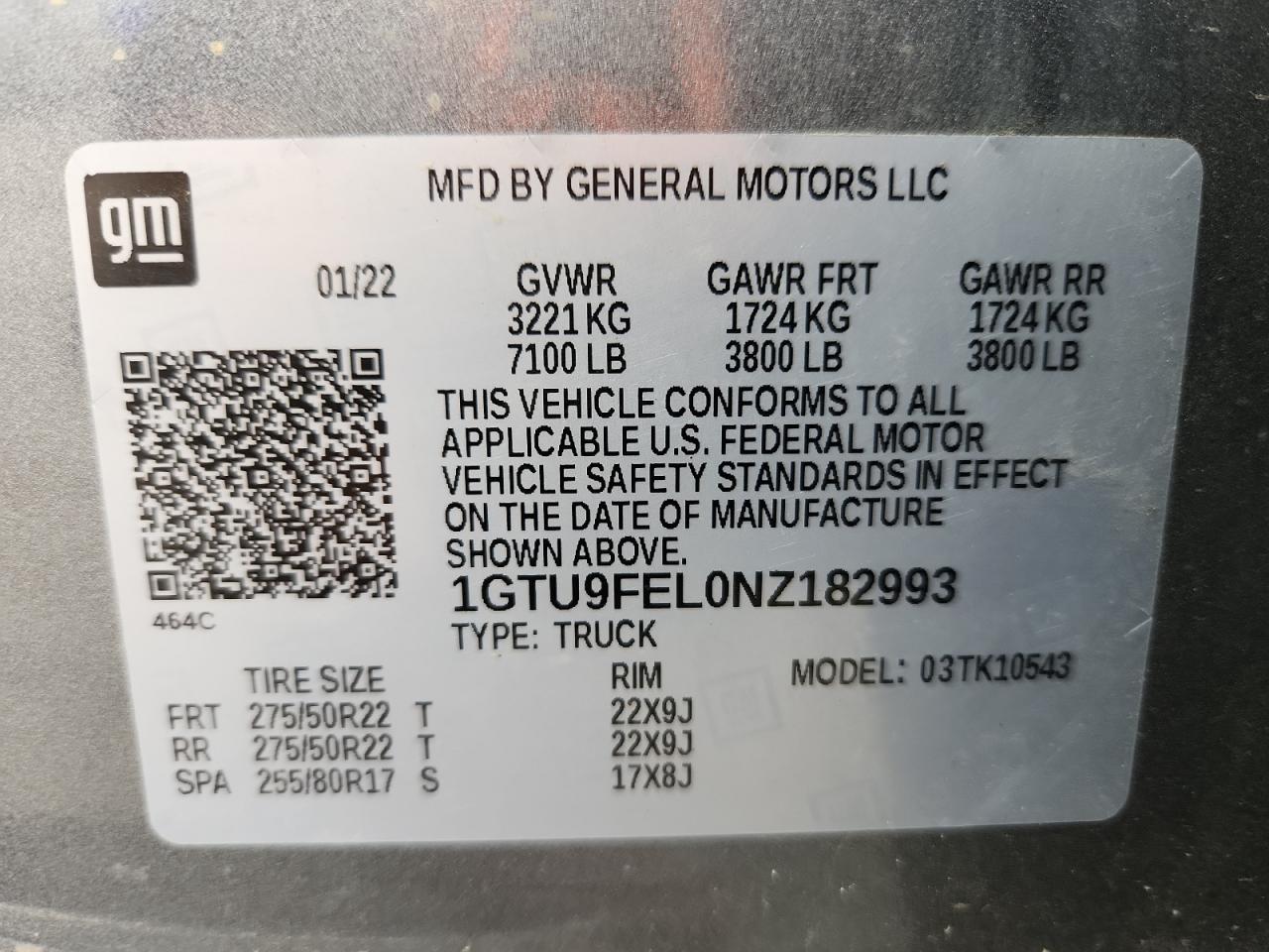 2022 GMC SIERRA LIMITED K1500 DENALI photo 13