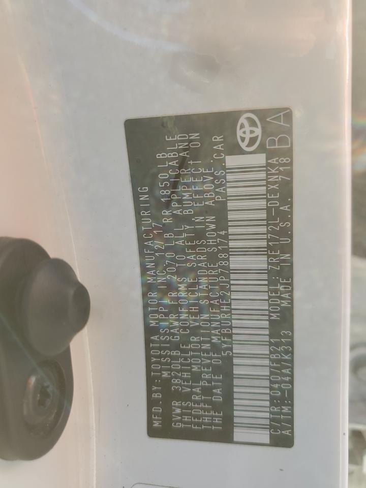 2018 TOYOTA COROLLA L photo 23