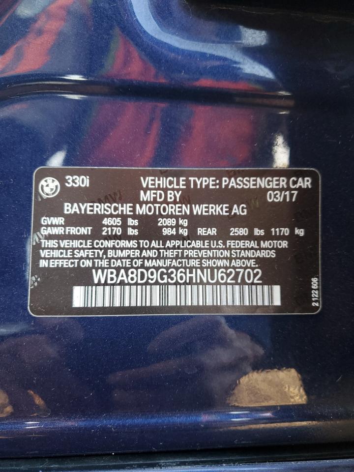 2017 BMW 330 XI photo 12
