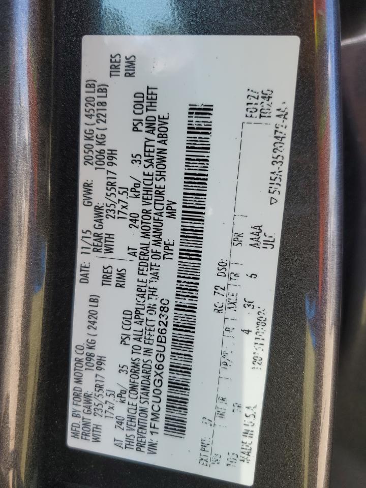 2016 FORD ESCAPE SE photo 23