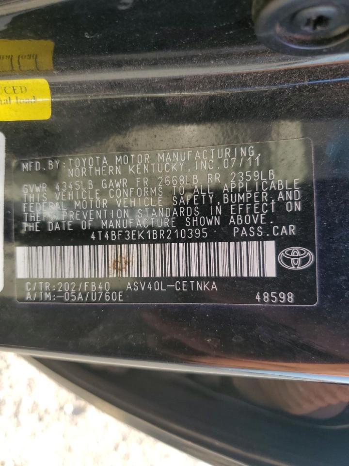 2011 TOYOTA CAMRY photo 23