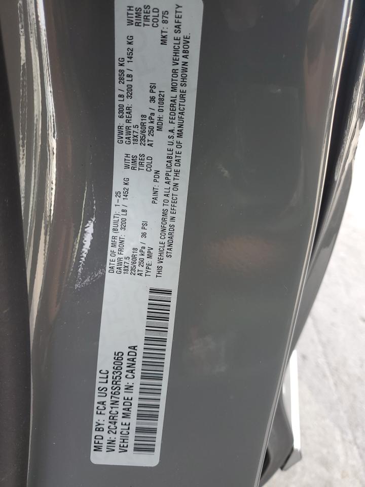 2025 CHRYSLER PACIFICA HYBRID PINNACLE photo 13