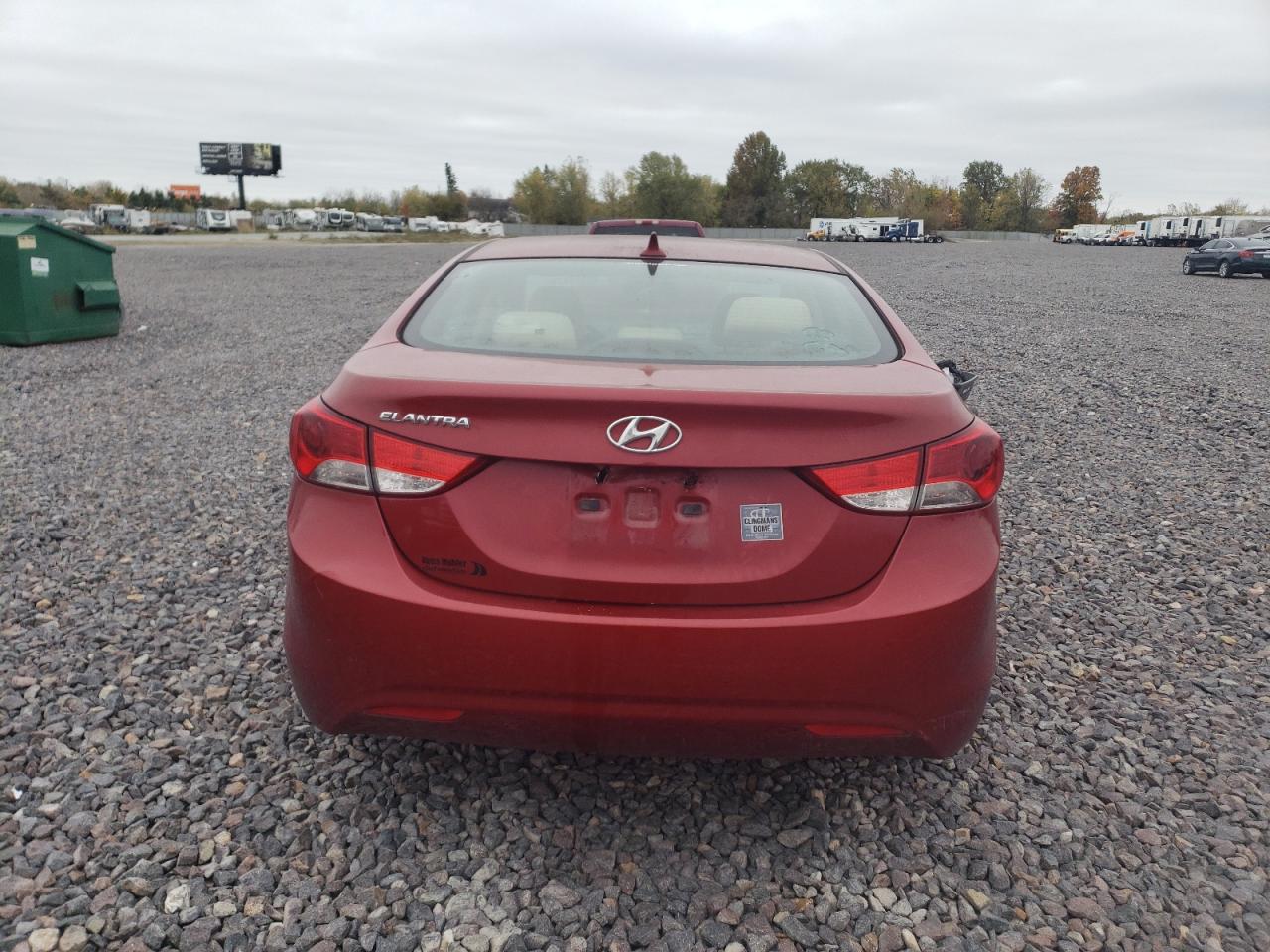 2013 HYUNDAI ELANTRA GLS photo 16
