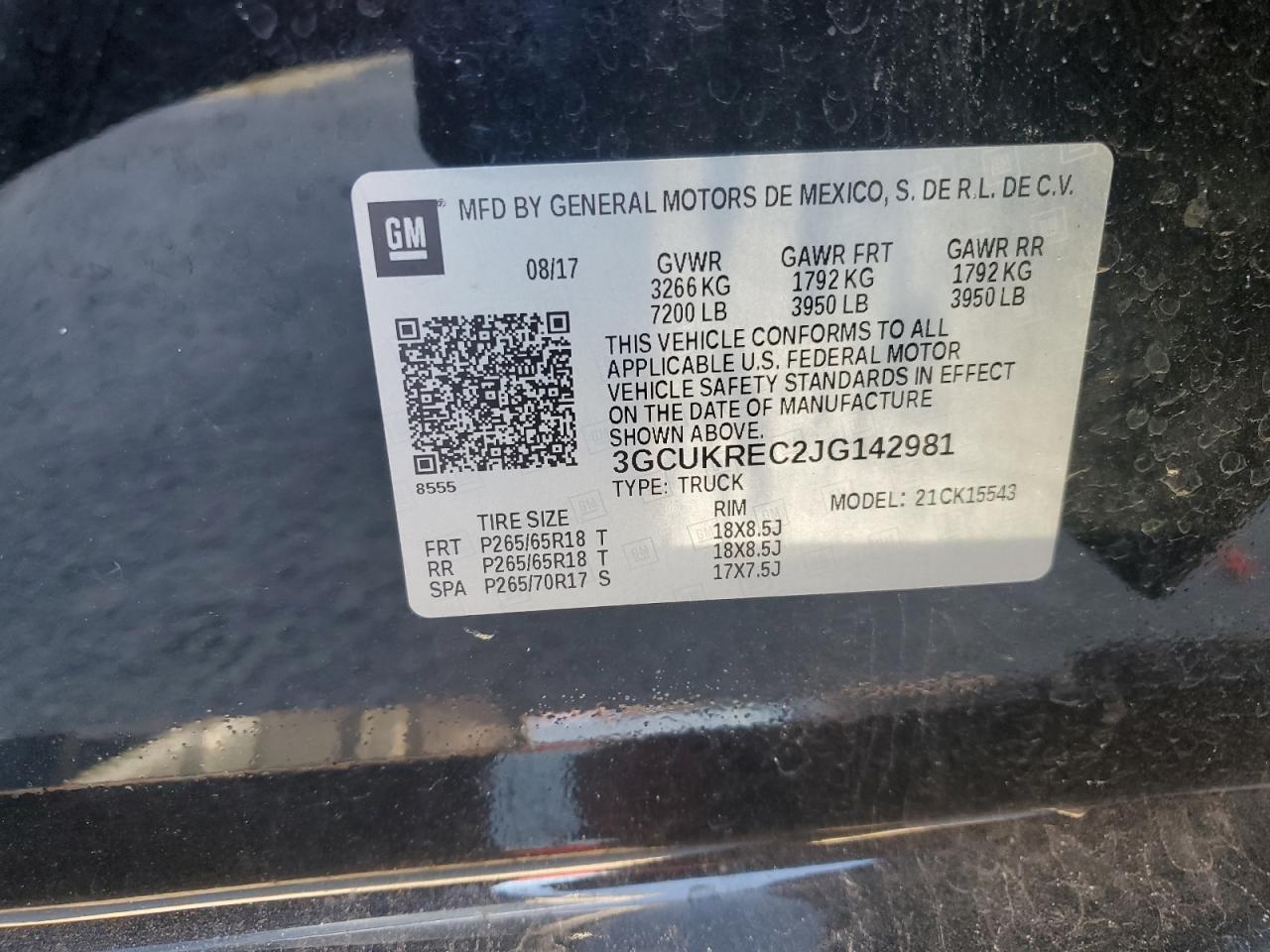 2018 CHEVROLET SILVERADO K1500 LT photo 37