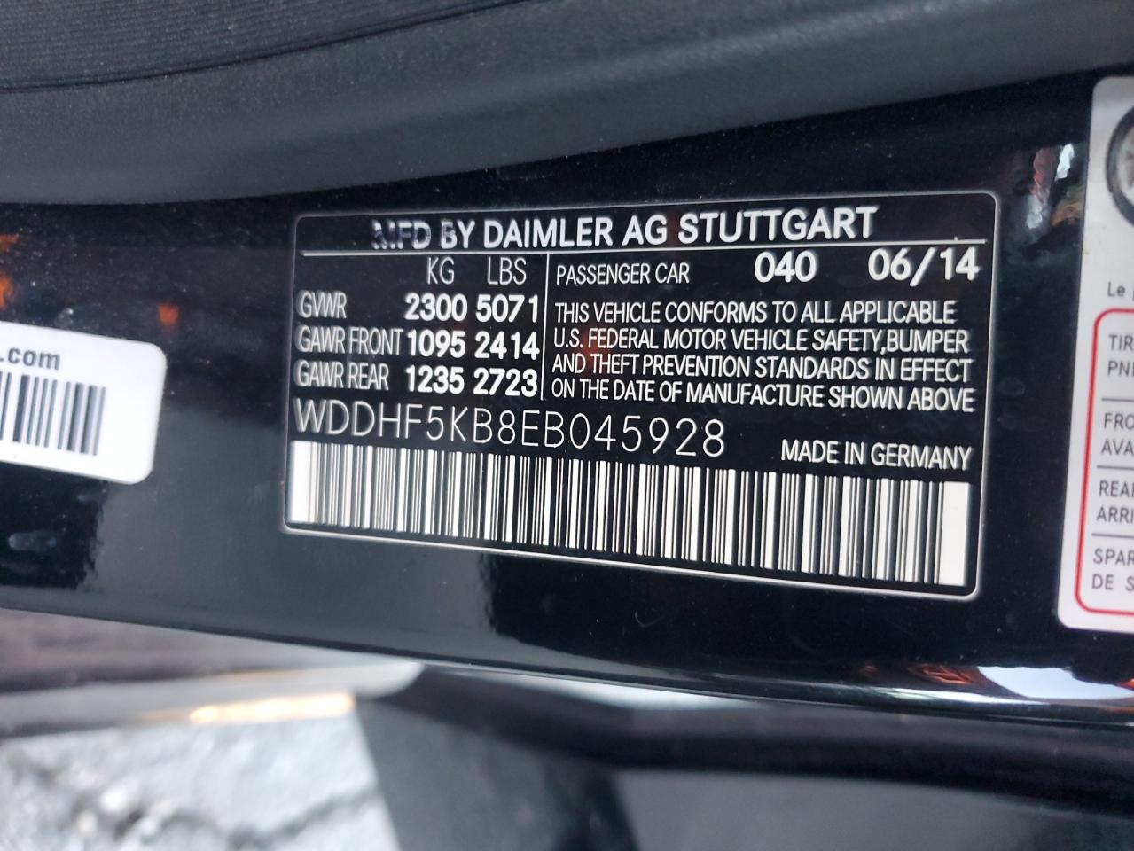 2014 MERCEDES-BENZ E 350 photo 23