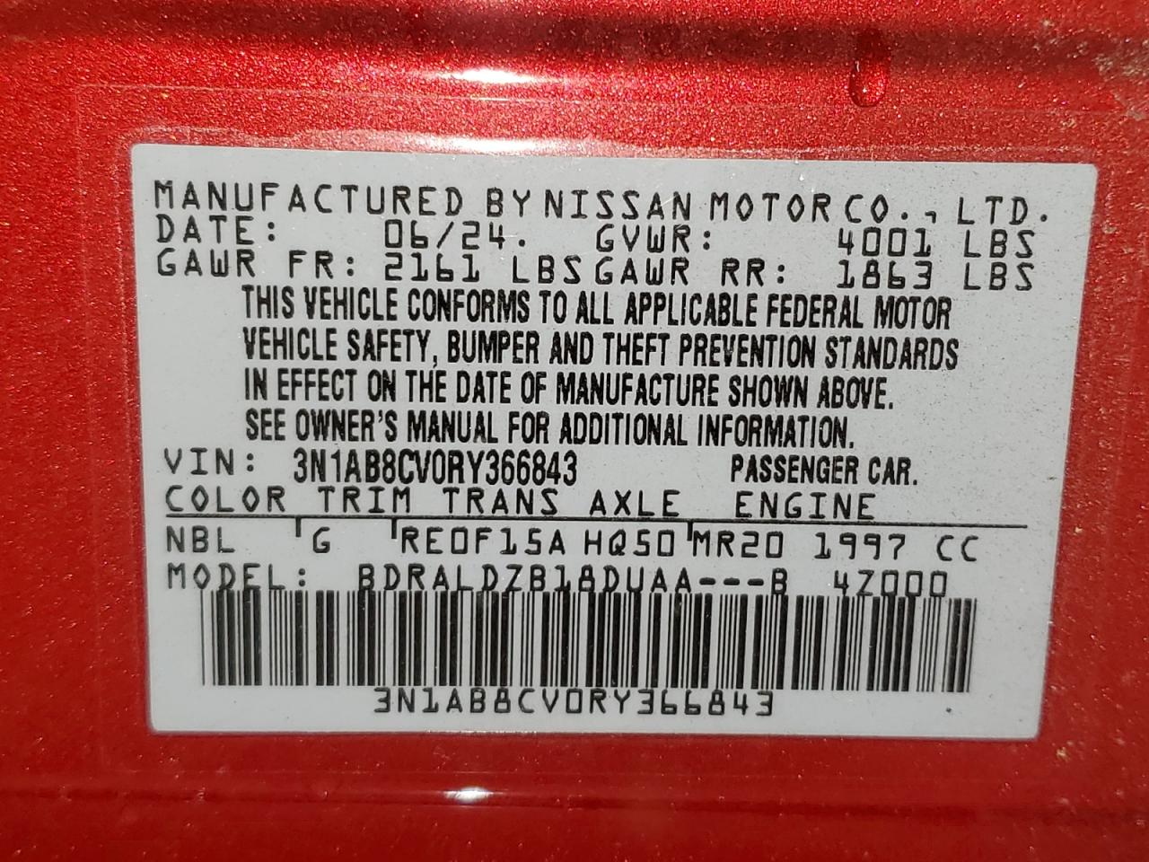 2024 NISSAN SENTRA SV photo 12
