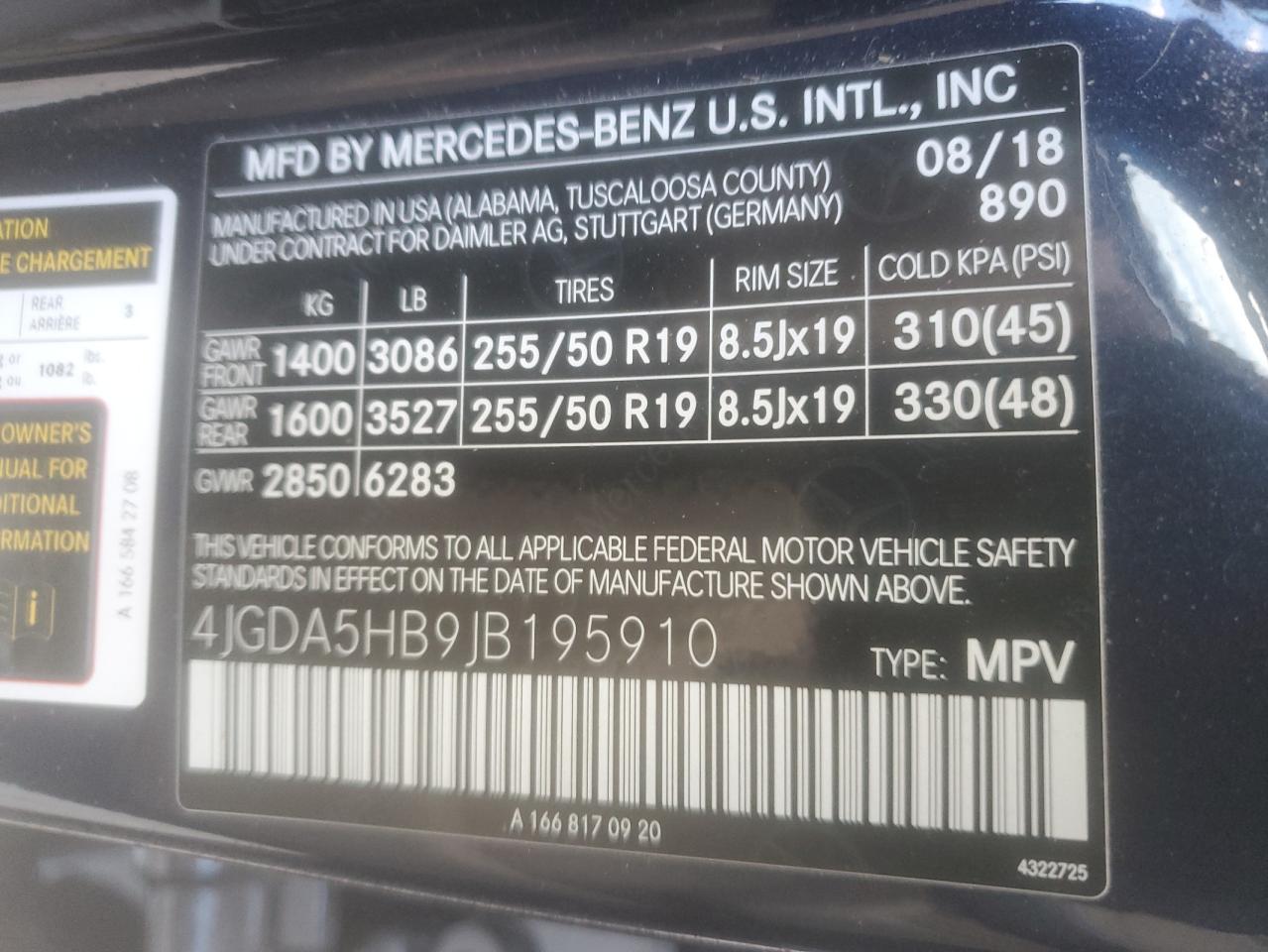 2018 MERCEDES-BENZ GLE 350 4MATIC photo 13