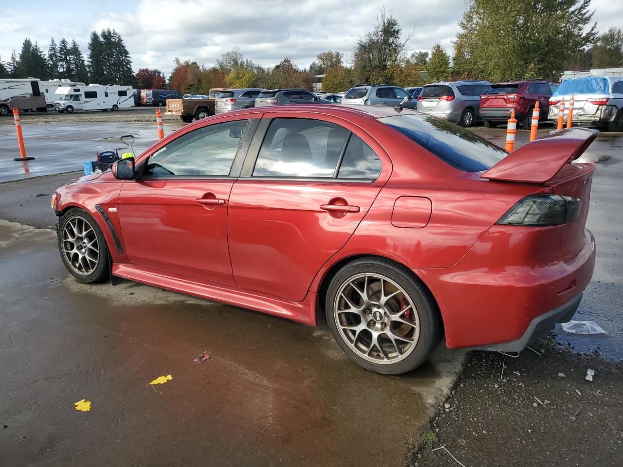 2013 MITSUBISHI LANCER EVOLUTION MR photo 2