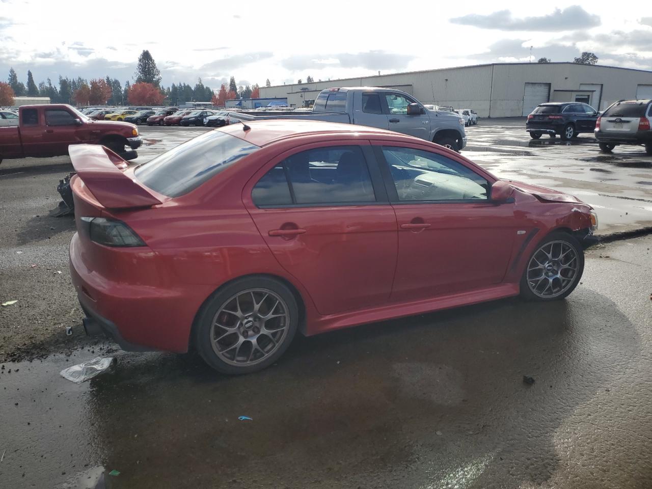 2013 MITSUBISHI LANCER EVOLUTION MR photo 3