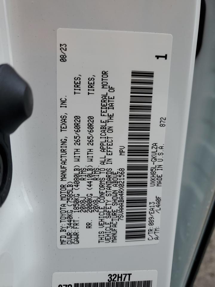 2024 TOYOTA SEQUOIA SR5 photo 25