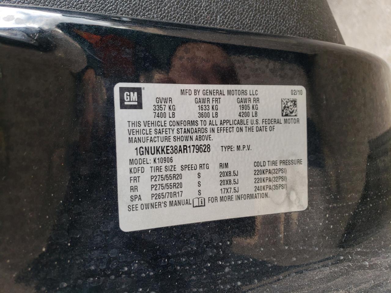 2010 CHEVROLET SUBURBAN K1500 LTZ photo 37