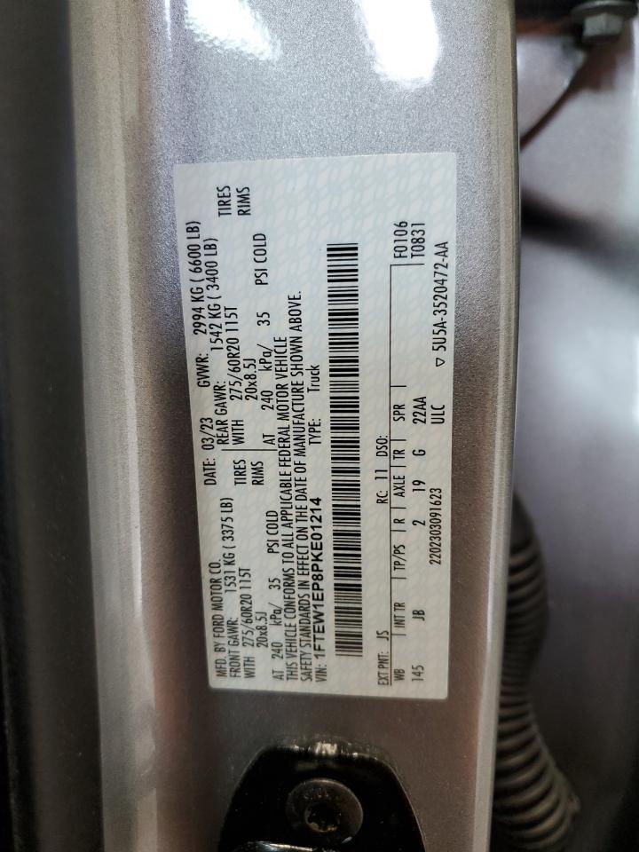 2023 FORD F150 SUPERCREW photo 12