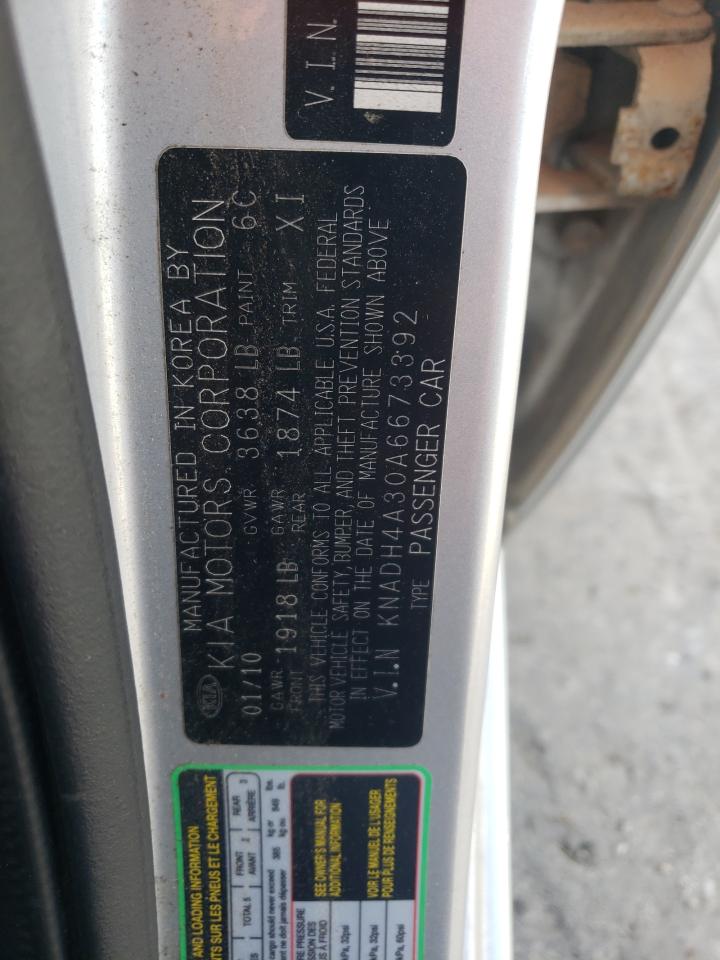 2010 KIA RIO LX photo 13