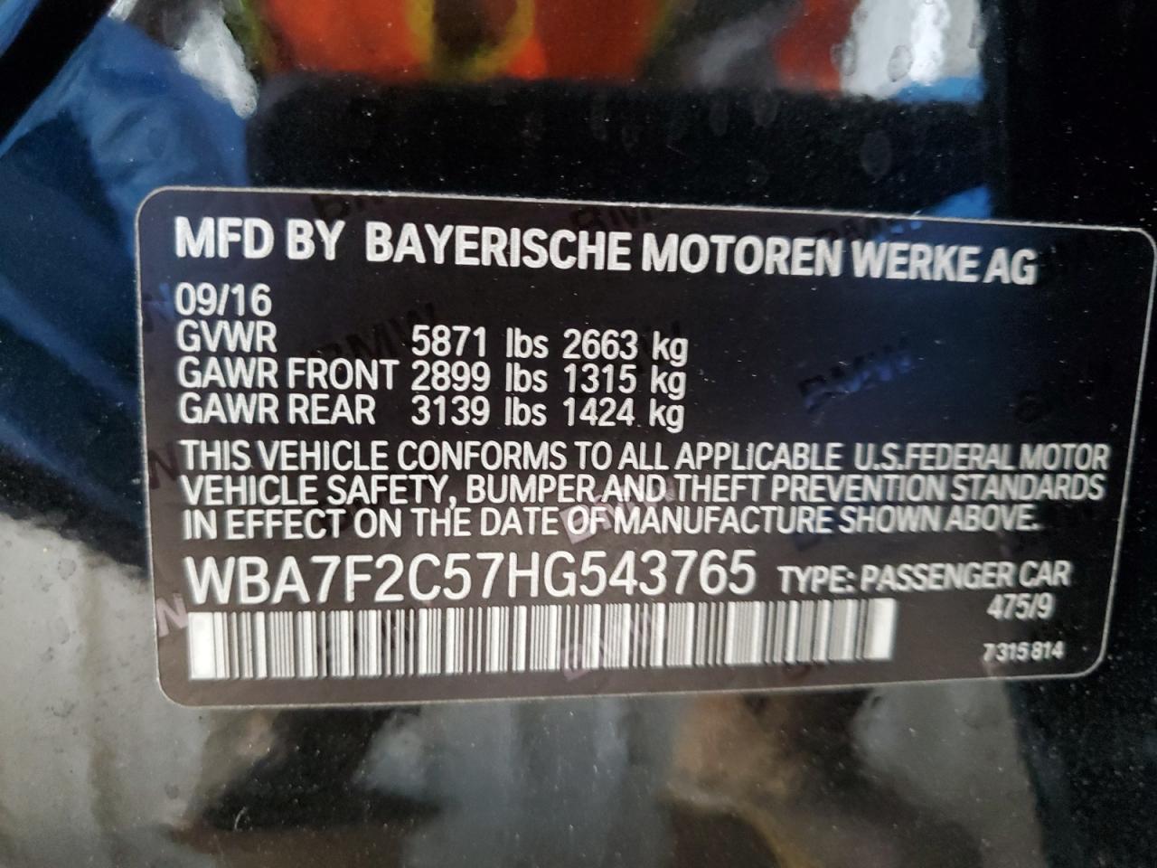 2017 BMW ALPINA B7 photo 12