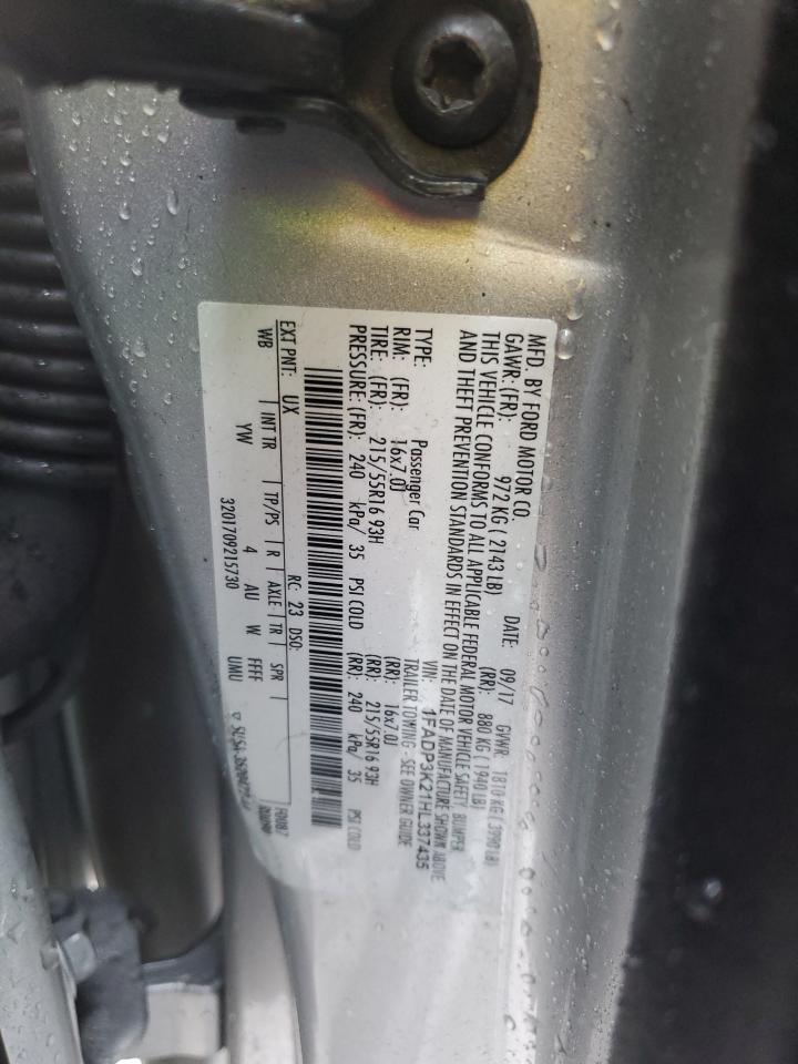 2017 FORD FOCUS SE photo 12