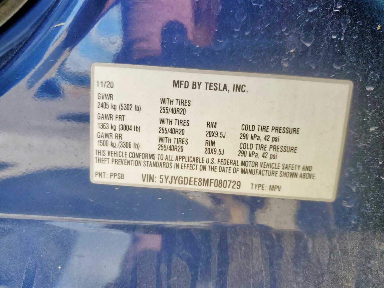 2021 TESLA MODEL Y photo 25