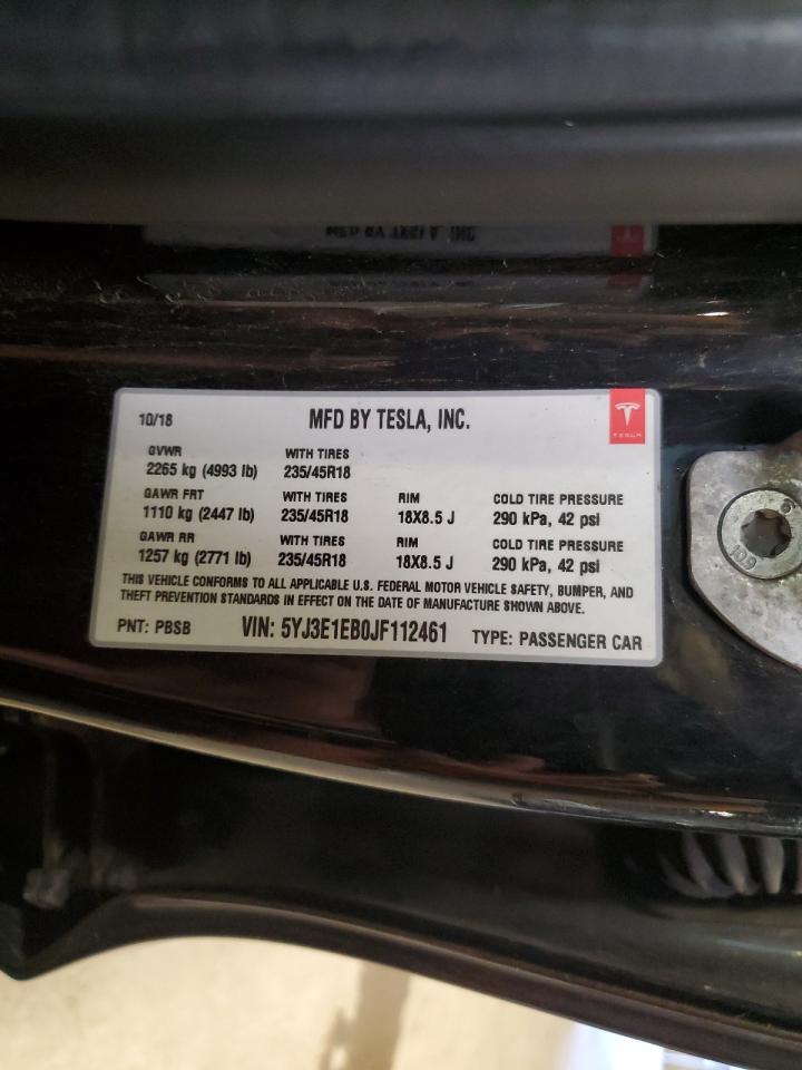 2018 TESLA MODEL 3 photo 23