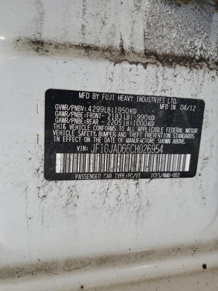 2012 SUBARU IMPREZA PREMIUM photo 23