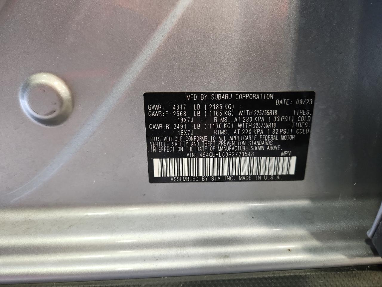 2024 SUBARU CROSSTREK LIMITED photo 27